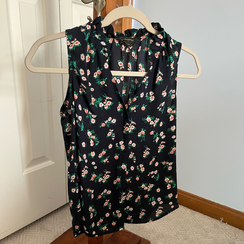 Banana Republic Sheer Blouse